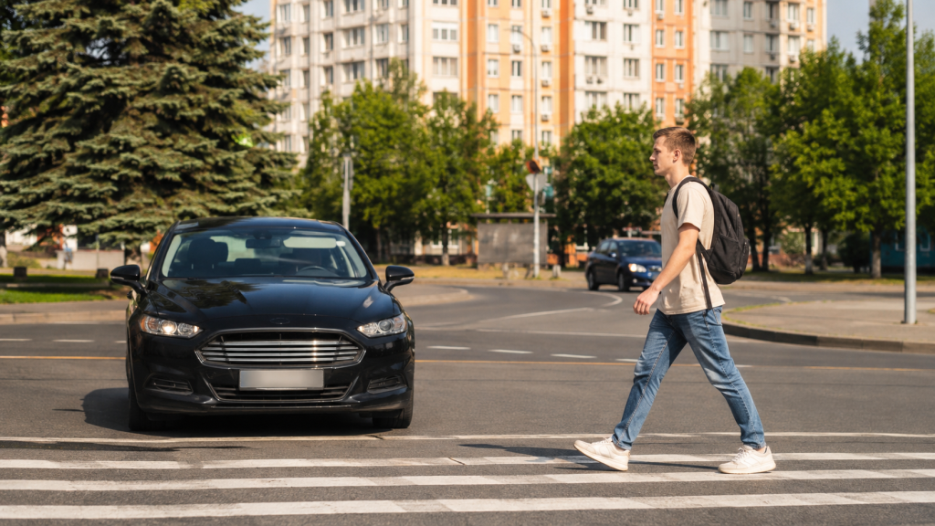 Непропуск пішохода на зебрі та правила дорожнього руху