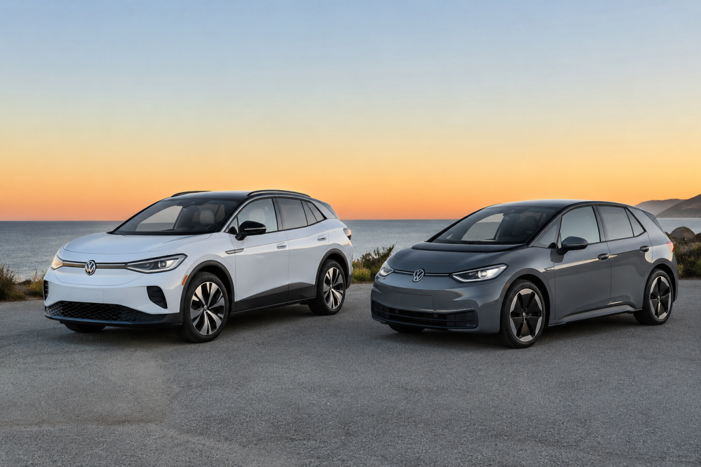 Volkswagen ID.4 vs ID.3