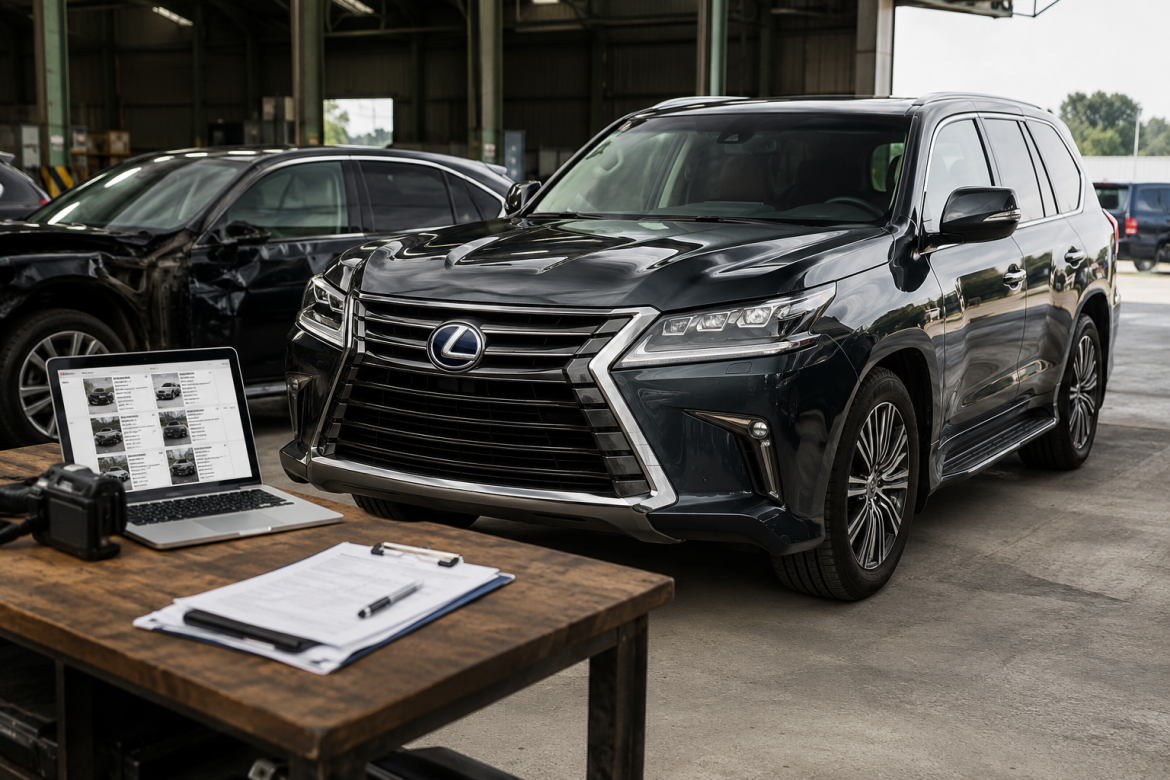 История аукционных продаж Lexus